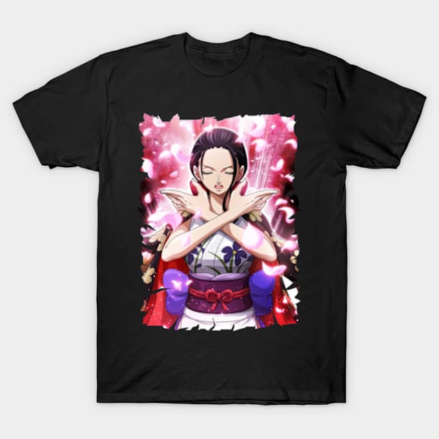 NICO ROBIN MERCH VTG T-Shirt by citrus_sizzle